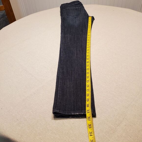 GJG Size 9 Dark Blue Denim Distressed Jeans - Picture 5 of 15